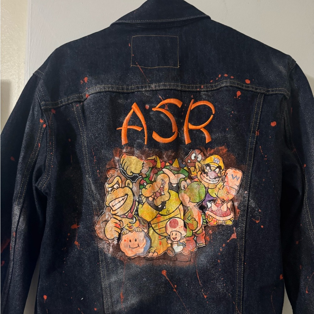Super Mario Customize Levi’s jacket